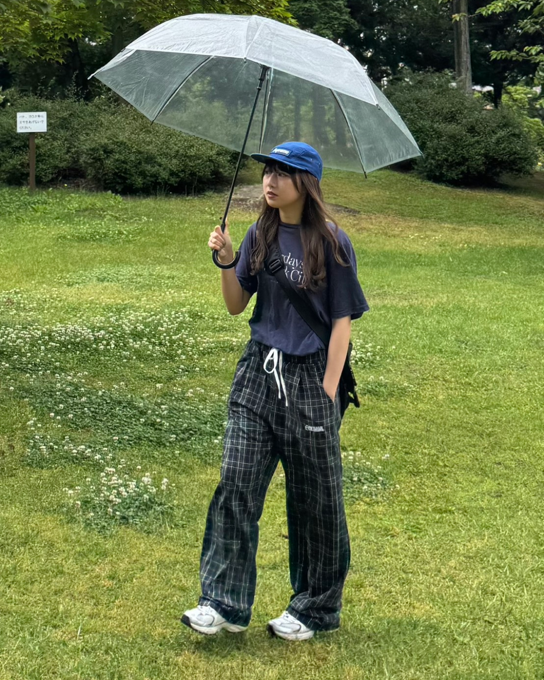 ストレートチェックパンツ TH0030