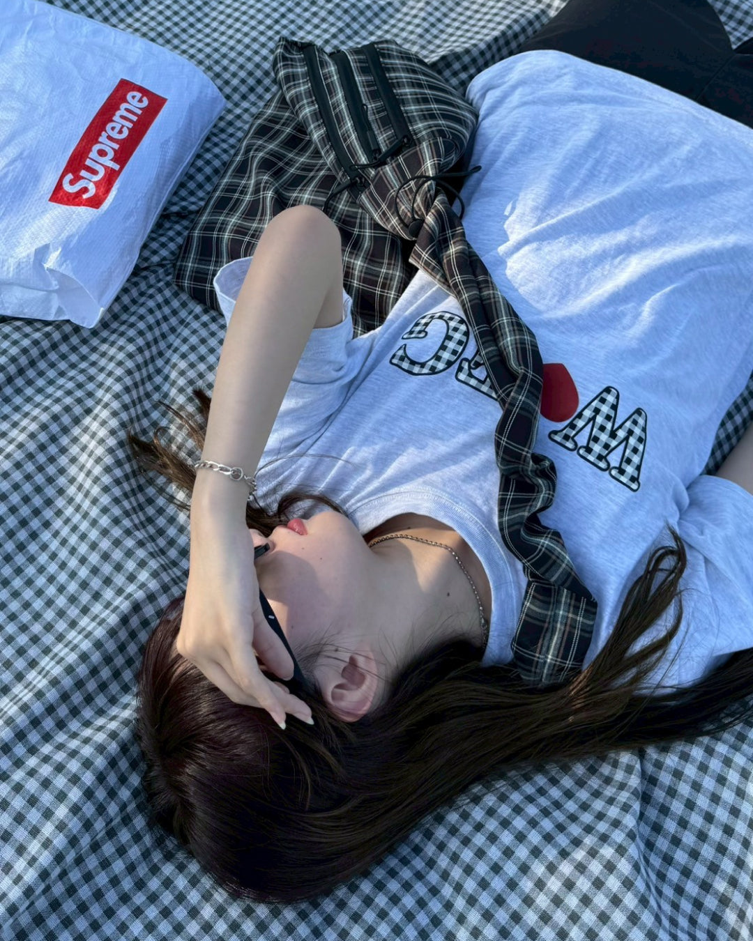 チェックショルダーバック
TH0078