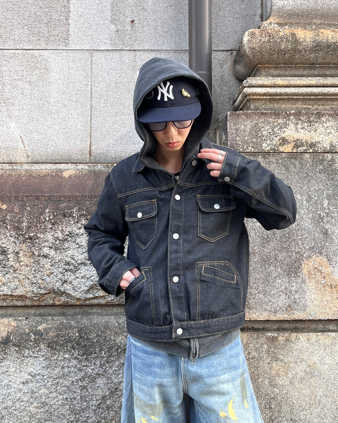 ワンフォッシュデニムジャケット TK0008