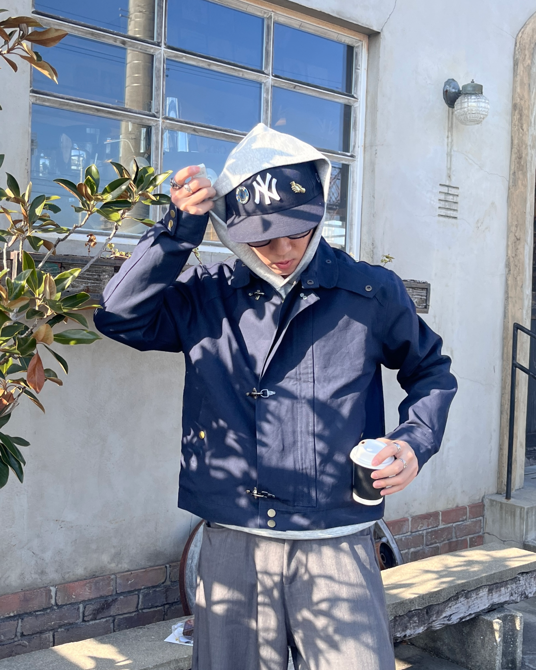 ファイアマンスタンドカラーワークジャケット TK0018