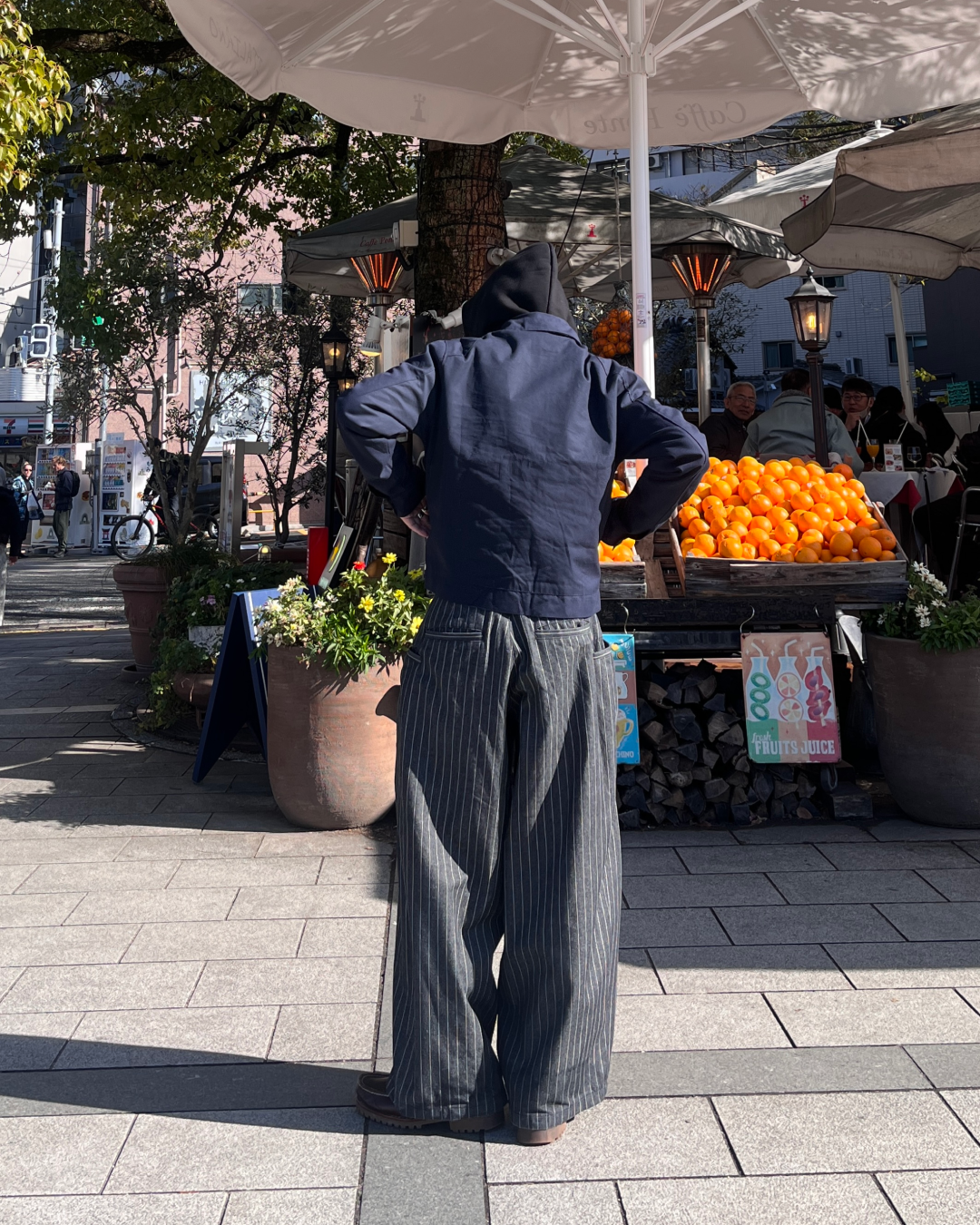 ファイアマンスタンドカラーワークジャケット TK0018