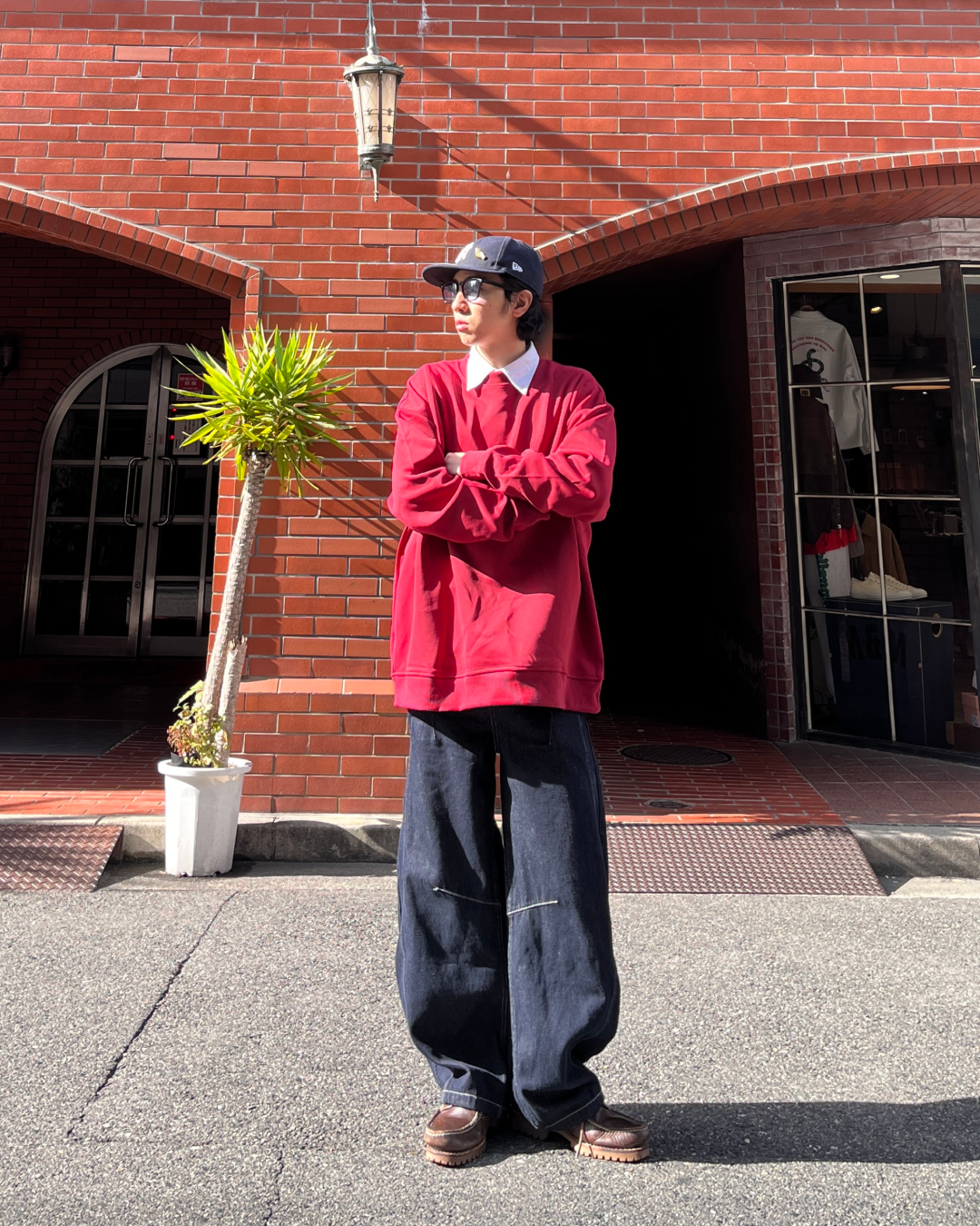 クルーネックスウェット TK0019