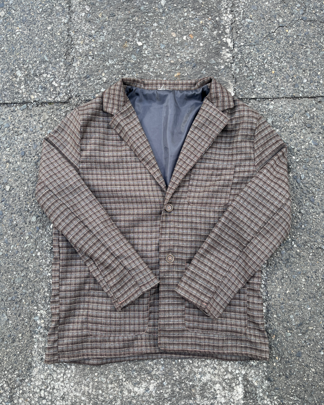 チェック柄テーラードジャケット TK0020