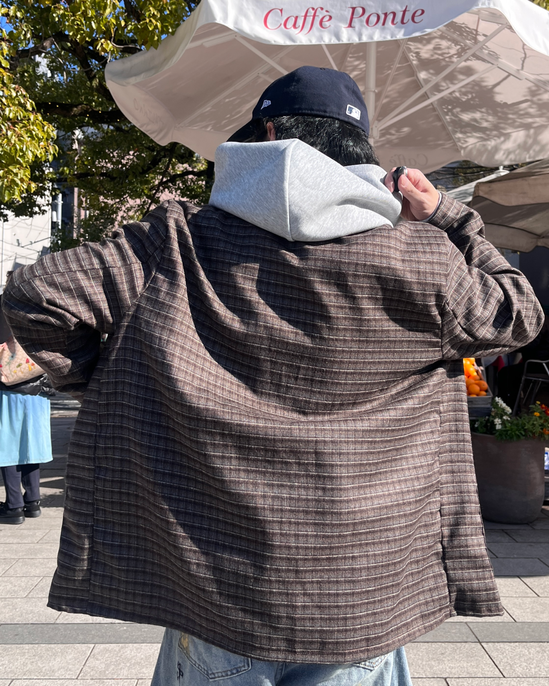 チェック柄テーラードジャケット TK0020