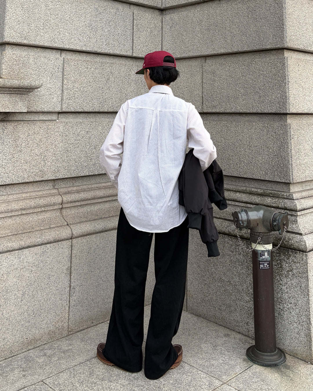 カジュアルストライプシャツ TK0067