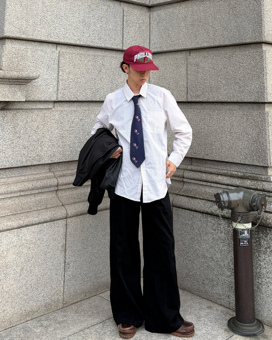 カジュアルストライプシャツ TK0067