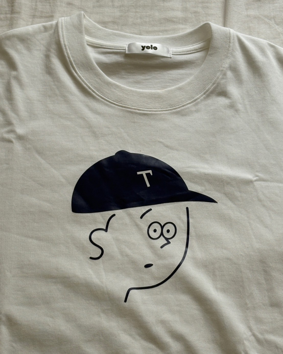 ブルーキャップTシャツ TM0034