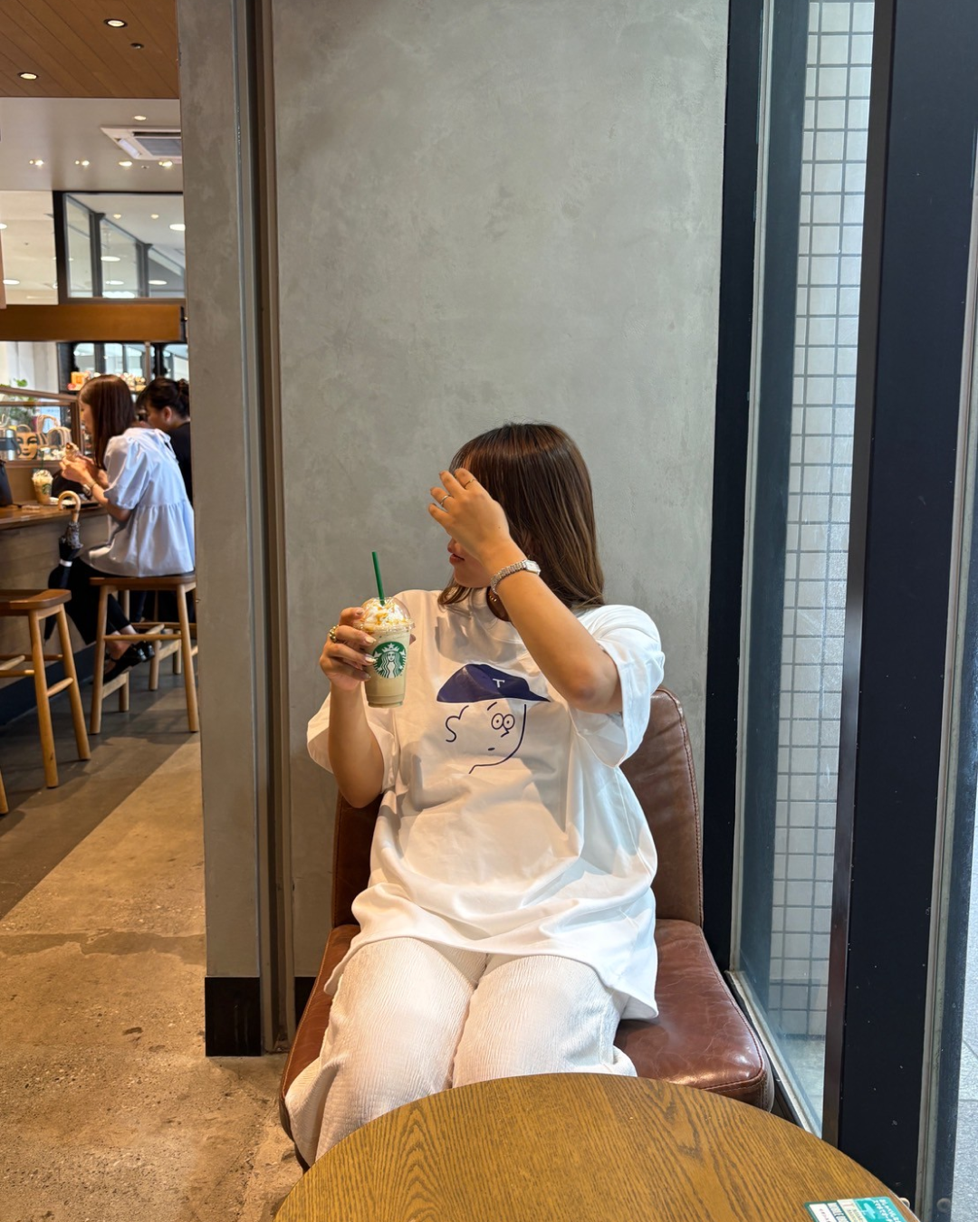 ブルーキャップTシャツ TM0034