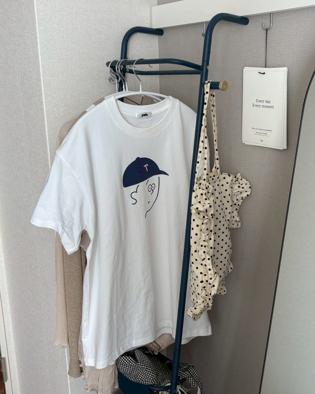 ブルーキャップTシャツ TM0034