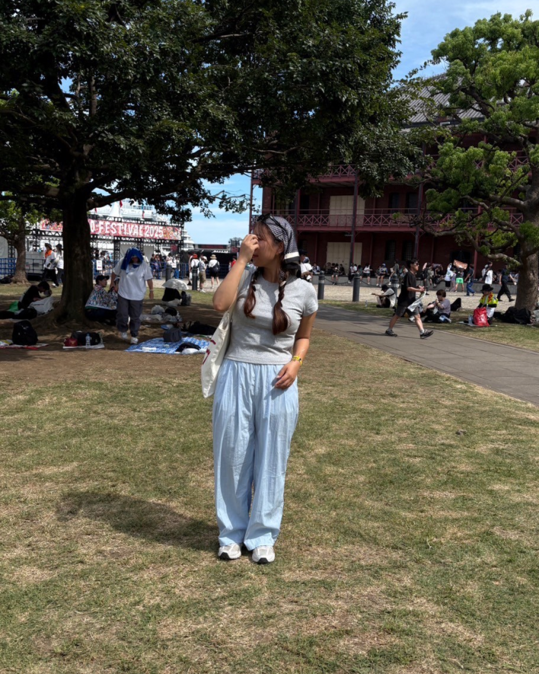 ワイドシルエットドレープパンツ TM0053