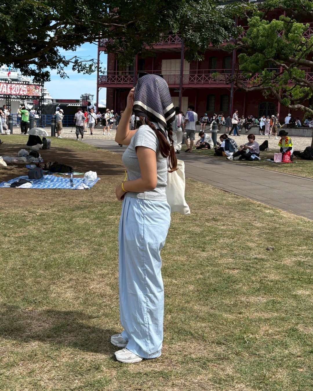 ワイドシルエットドレープパンツ TM0053