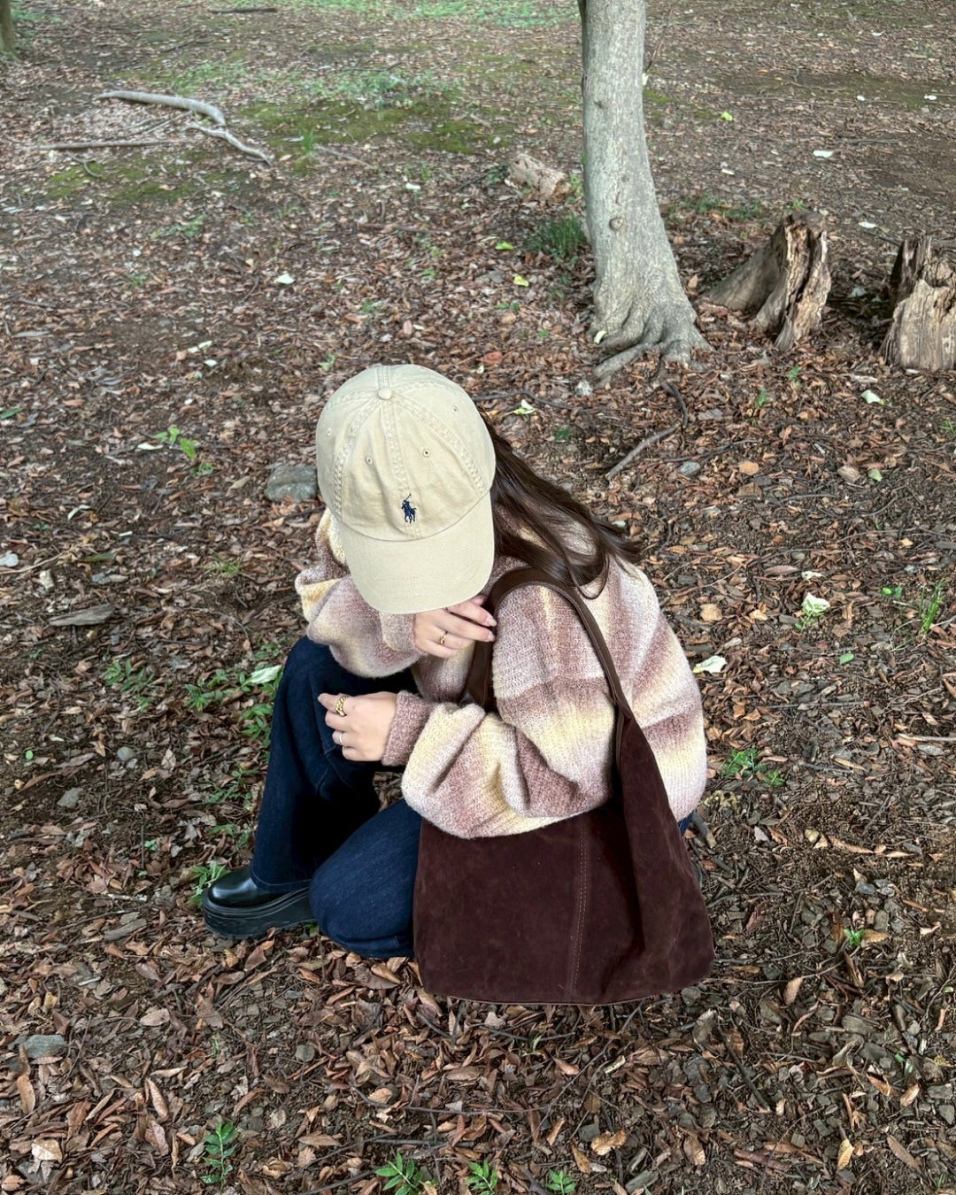 リバーシブルカジュアルレザー風バッグ
TM0063