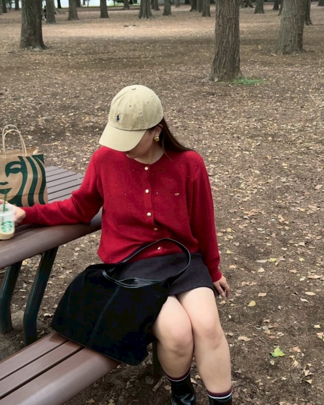 リバーシブルカジュアルレザー風バッグ
TM0063