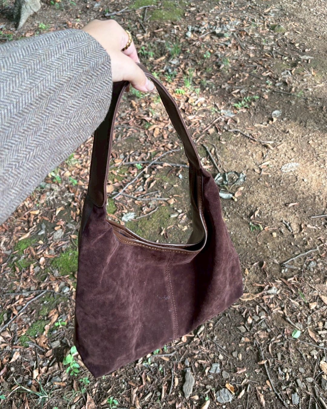 リバーシブルカジュアルレザー風バッグ
TM0063