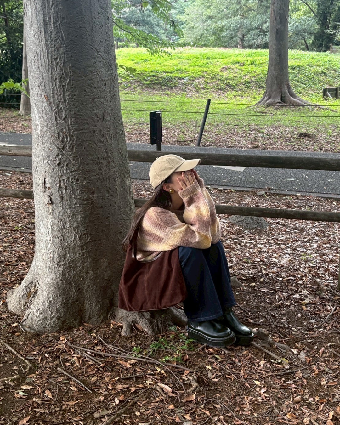 リバーシブルカジュアルレザー風バッグ
TM0063