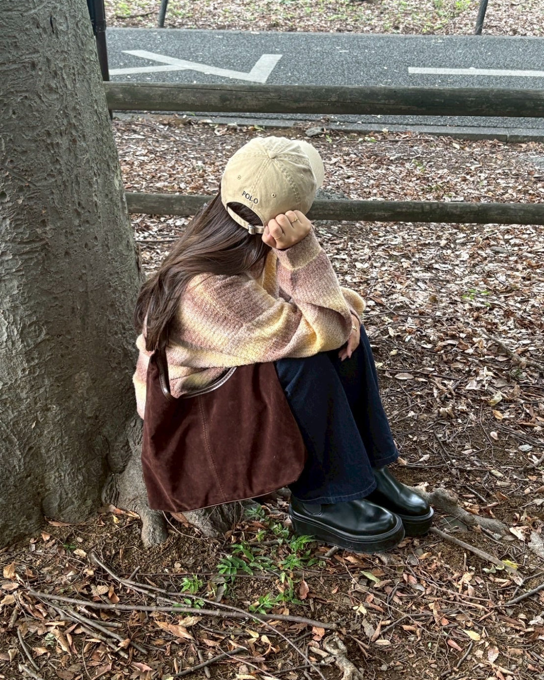 リバーシブルカジュアルレザー風バッグ
TM0063