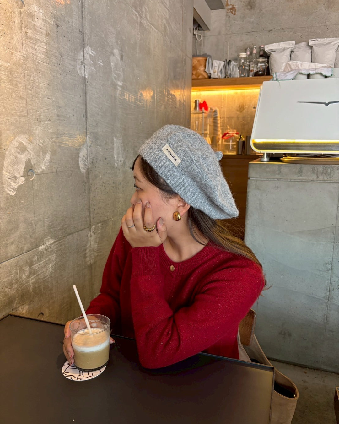 ミックスニットベレー帽
TM0071