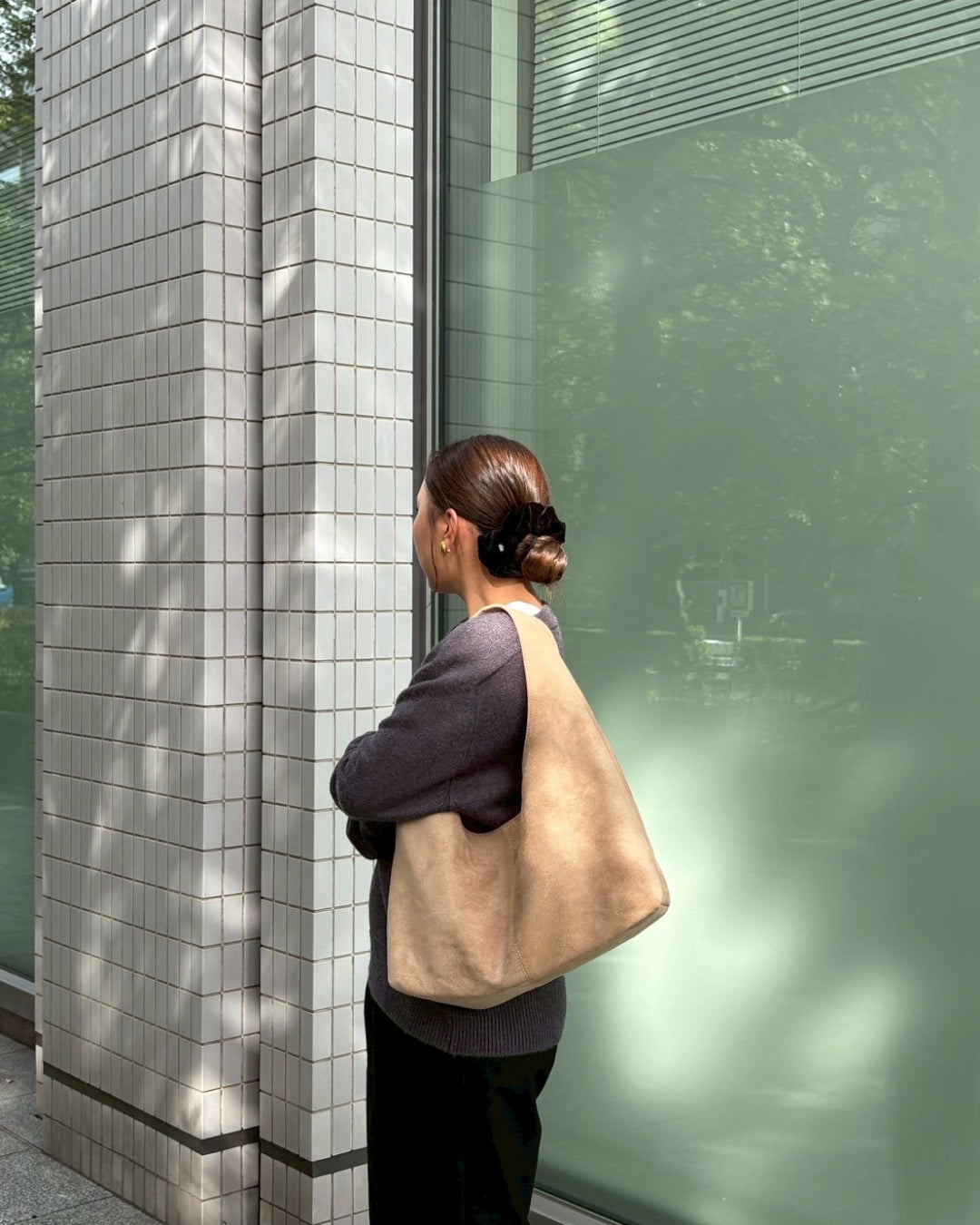 スウェードショルダーバッグ
TM0086