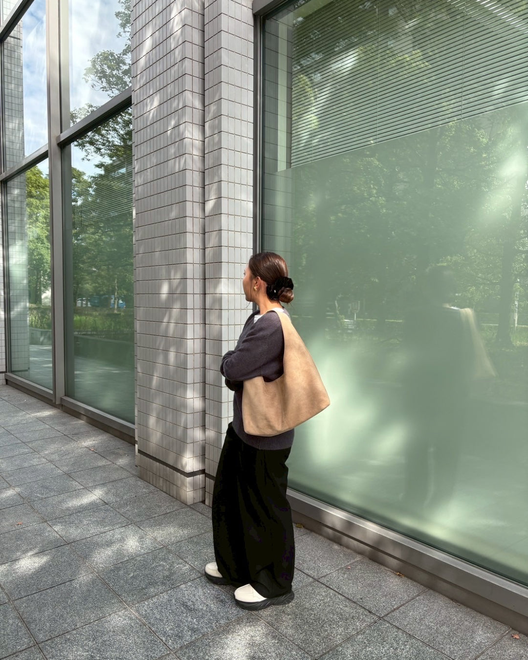 スウェードショルダーバッグ
TM0086