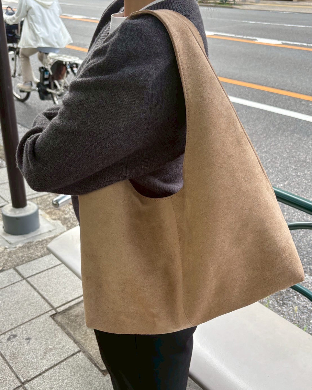 スウェードショルダーバッグ
TM0086