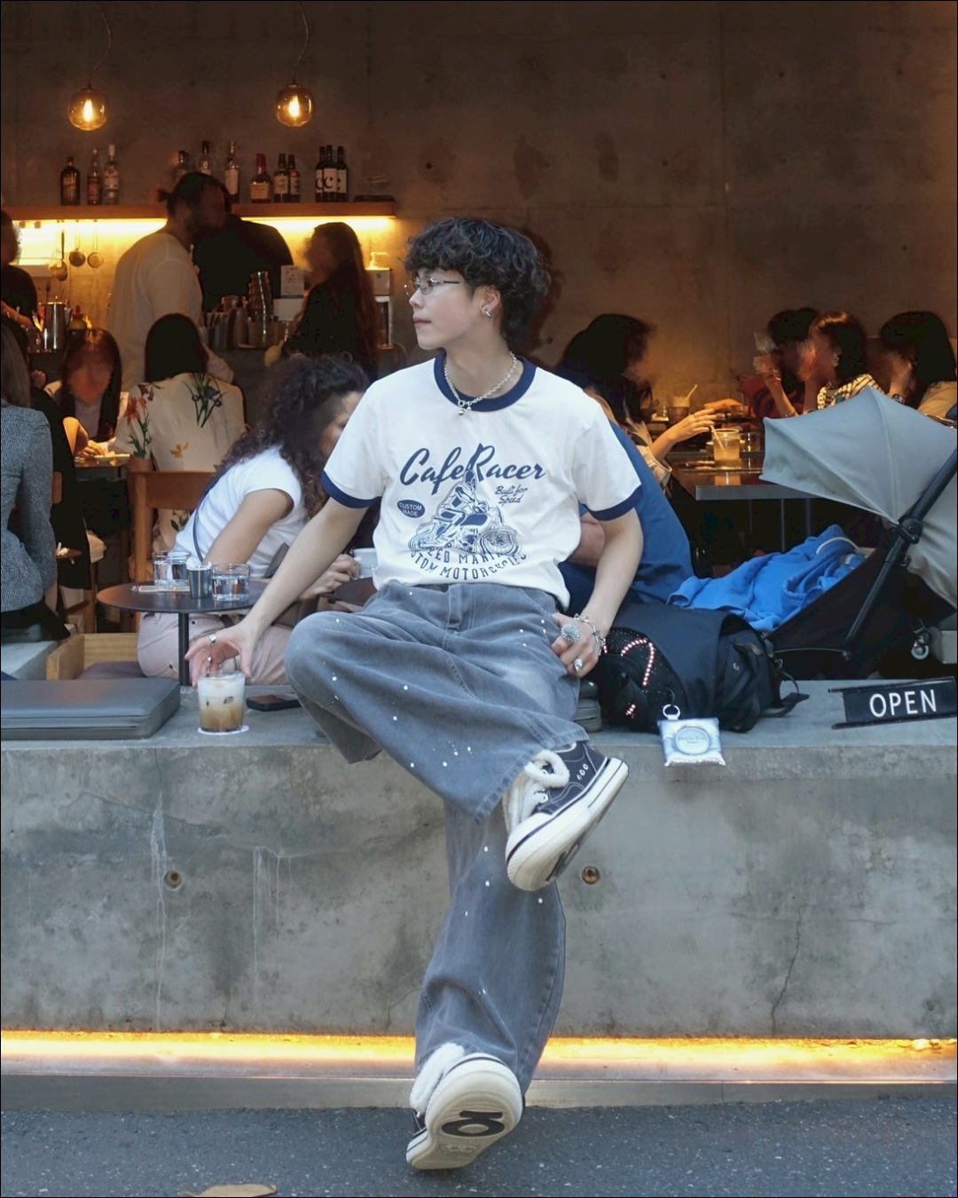 バイカーズリンガーTシャツ TN0089