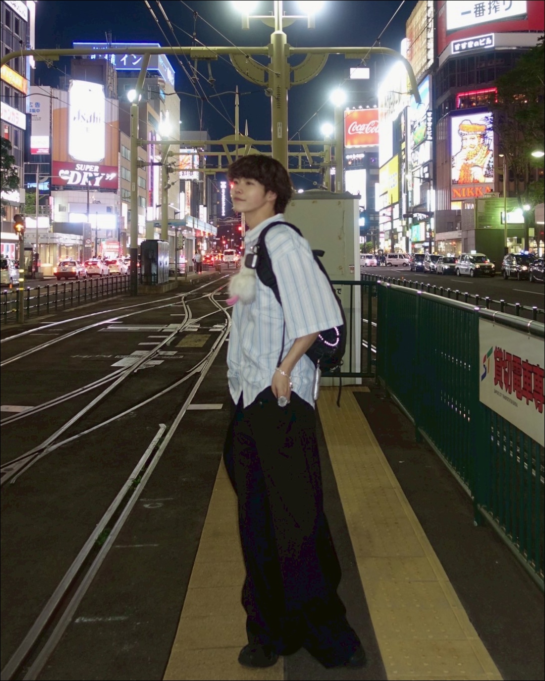 パッチオープンストレートパンツ TN0101