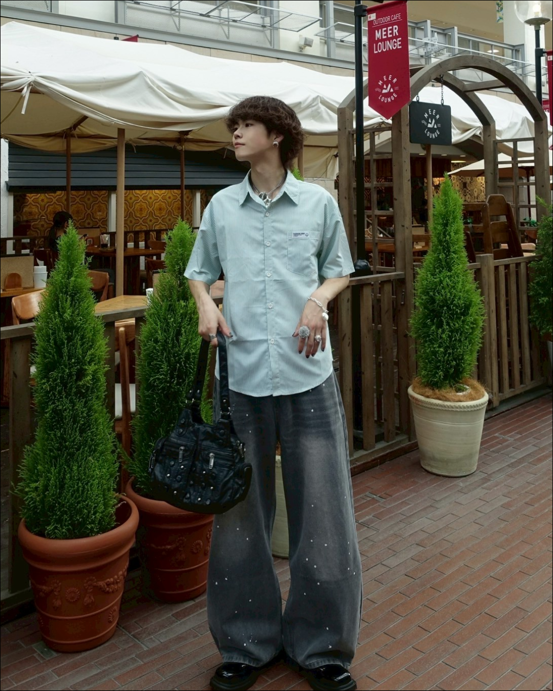 ロンドンストライプシャツ TN0122