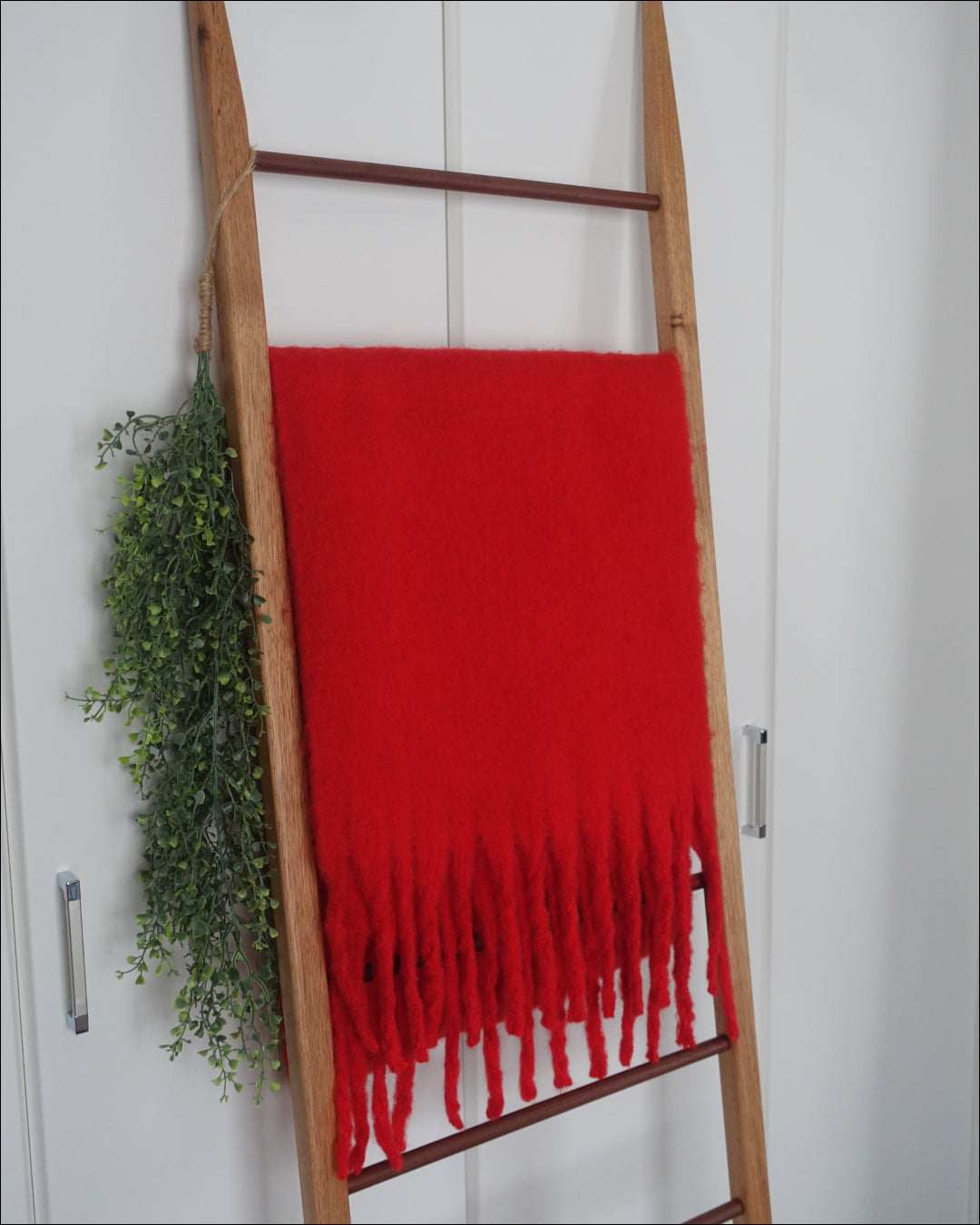 ワンカラー大判マフラー TN0259