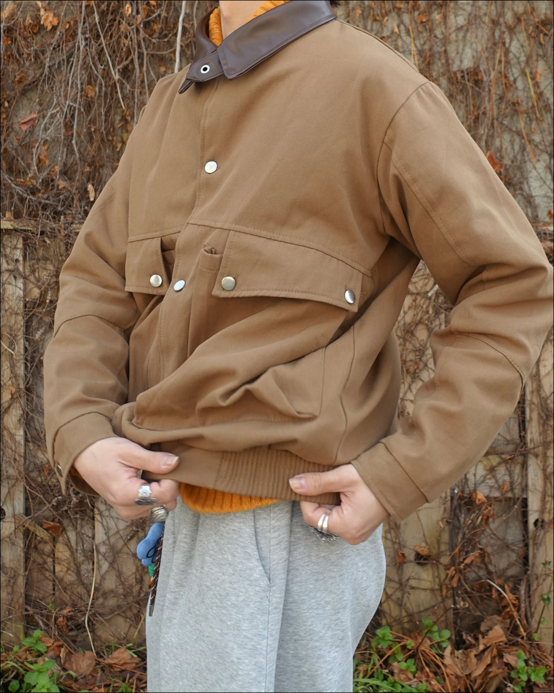 ポケットデザインジャケット TN0272