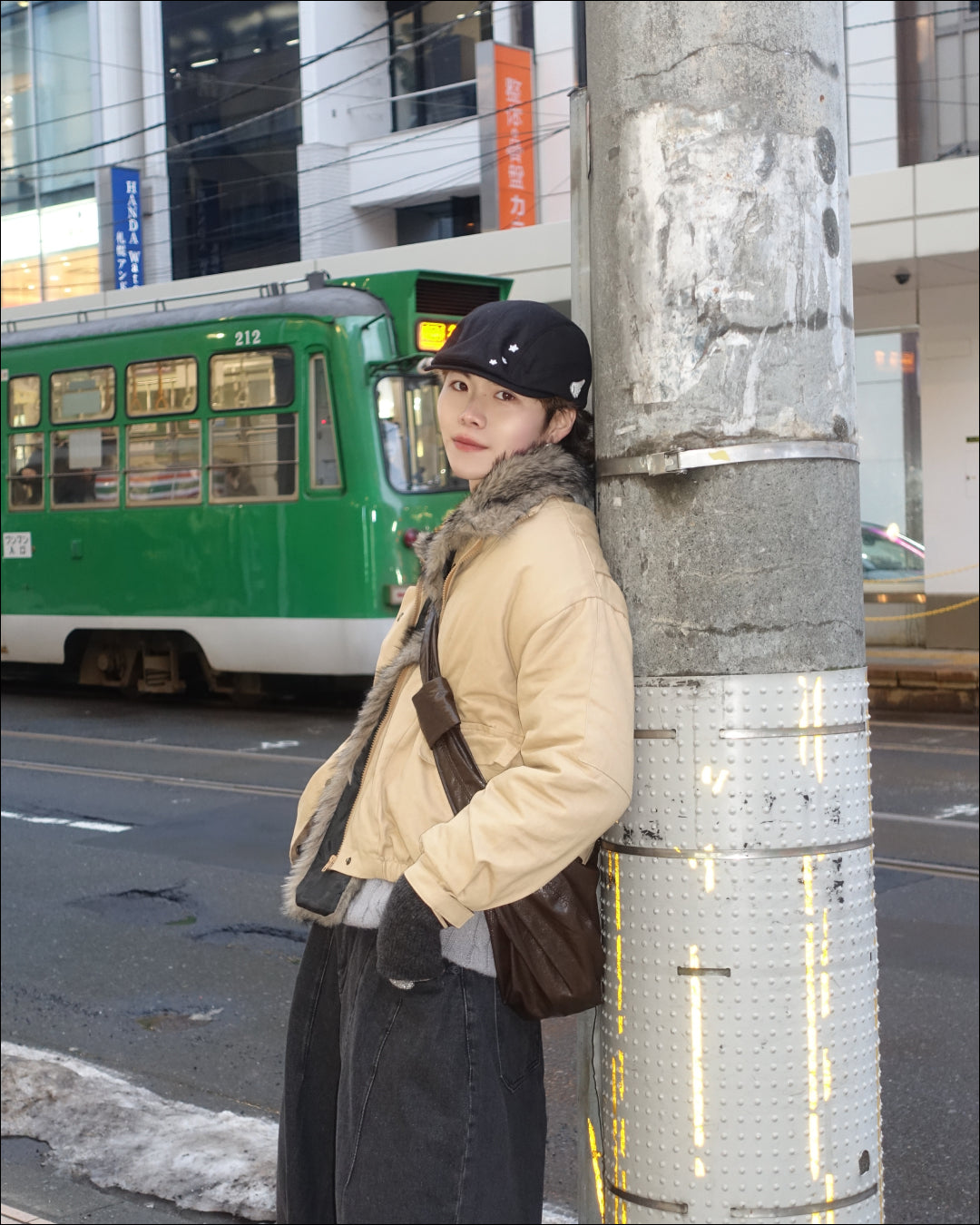 ファーデザインジャケット TN0299