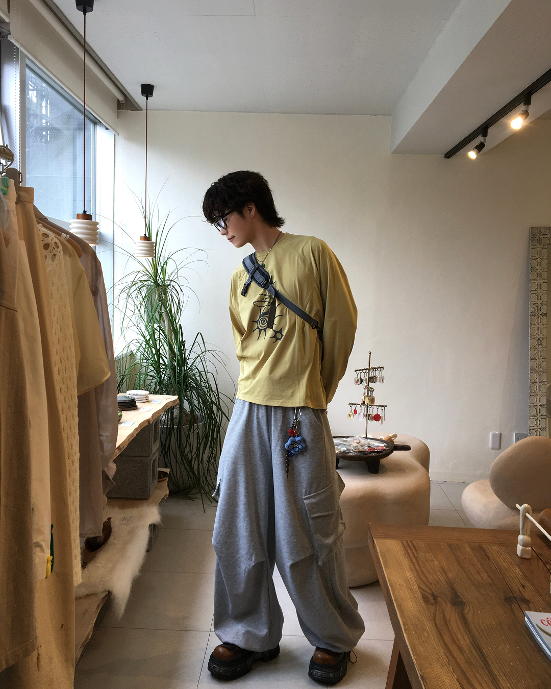 アートグラフィックロングスリーブT TN0479