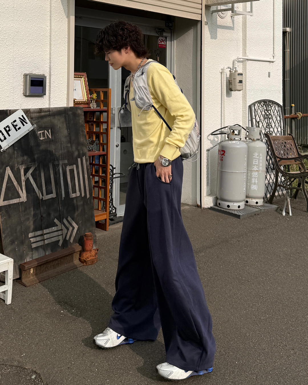 ベルトデザインバルーンパンツ TN0540