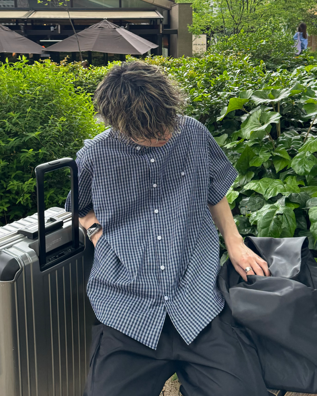 ブロードギンガムチェックシャツ TO0025