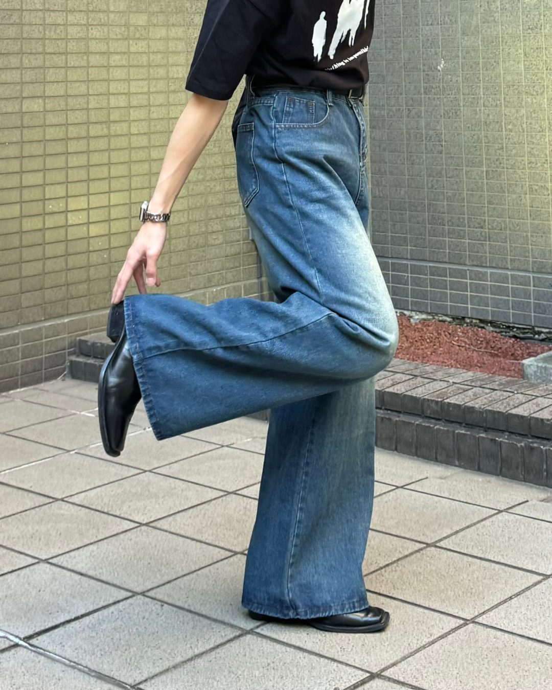 スラックスwide buggy pants Y2k XXL スラックスwide buggy pants Y2k XXL スラックスwide buggy