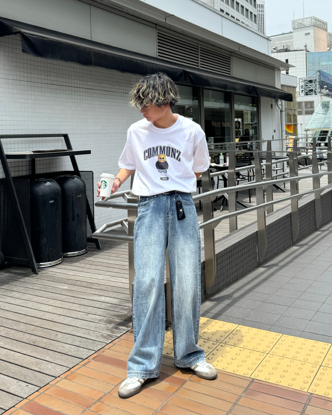 ベアープリントTシャツ TO0050