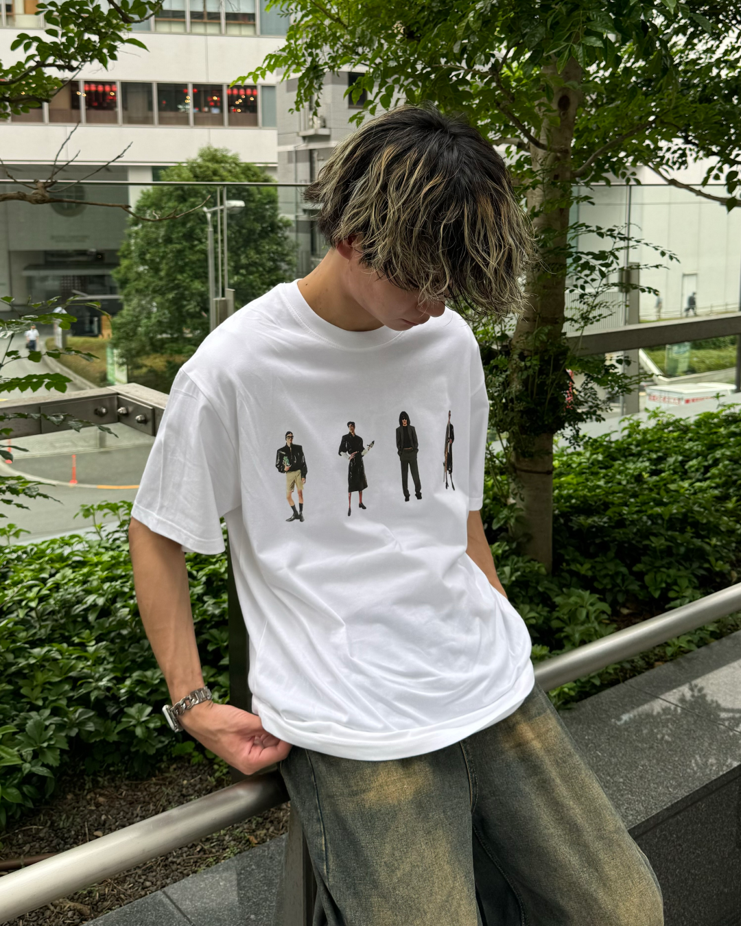 モデルプリントTシャツ TO0056