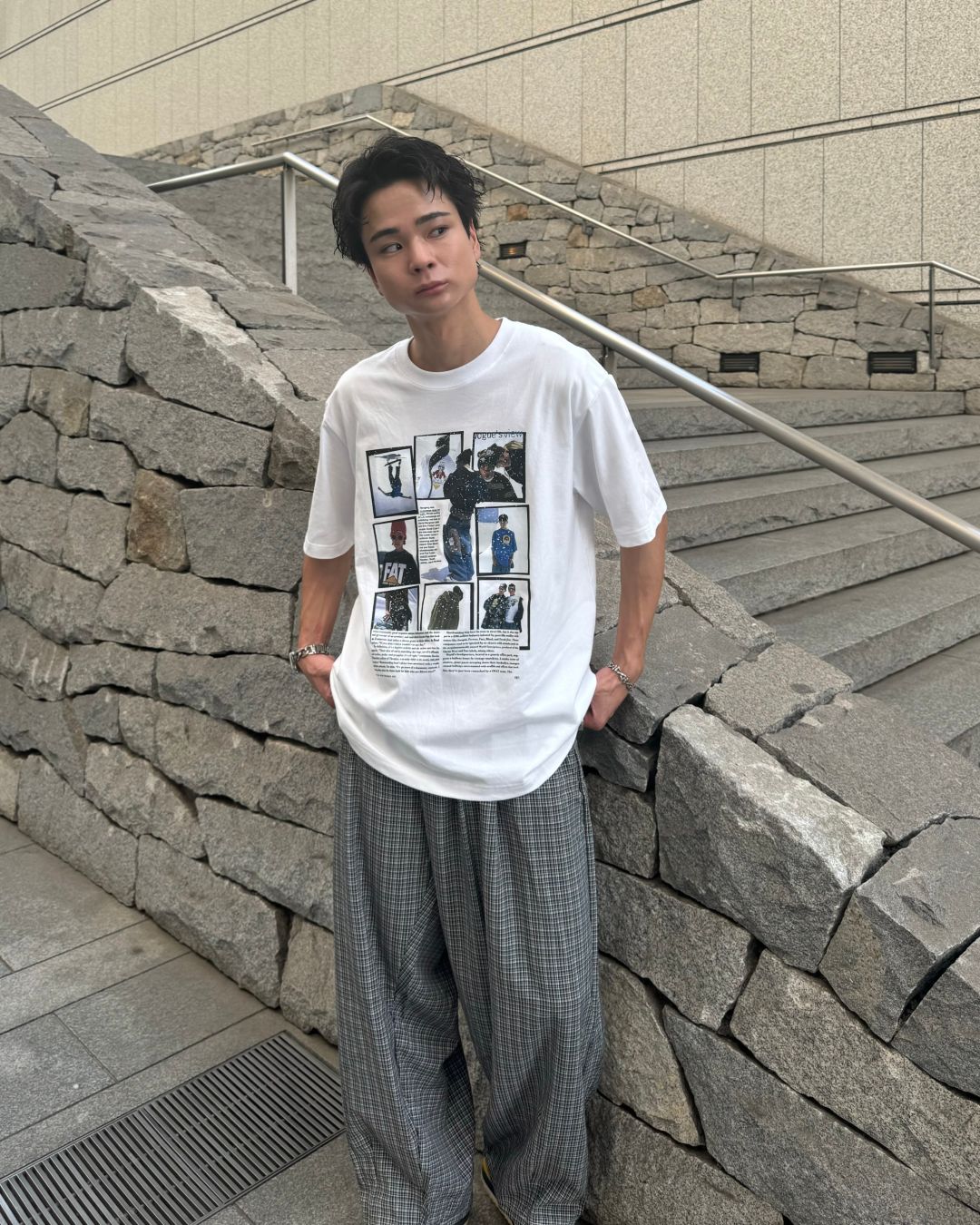フロントプリントtシャツ TO0069