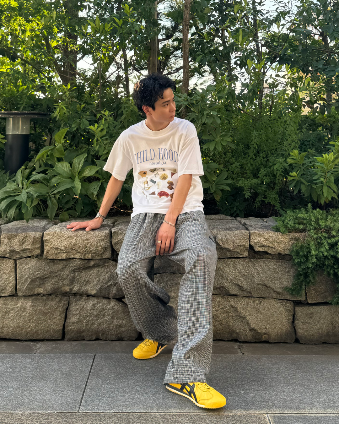 レトロプリントtシャツ TO0077
