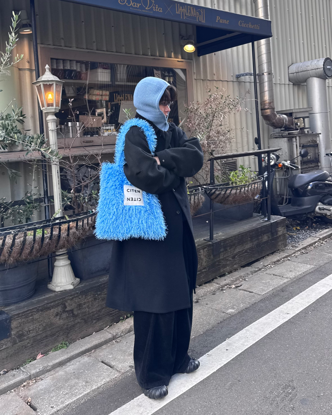 スナップバラクラバフーディー TO0137