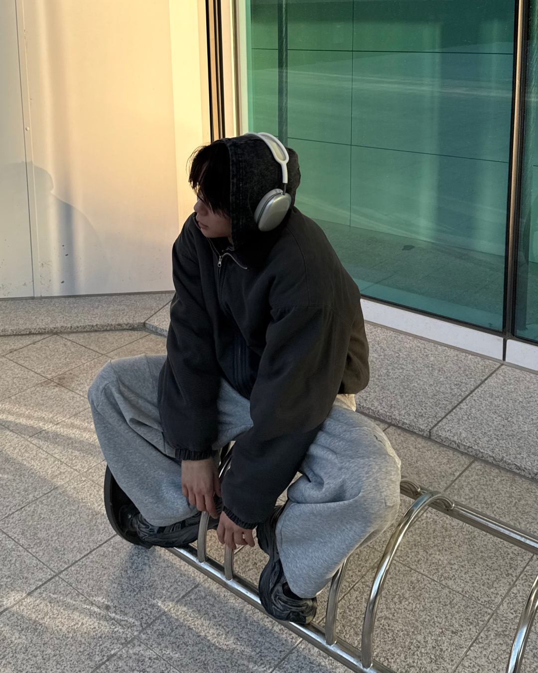 【即納】ユニセックスウォッシュデニムボアブルゾン TO0146