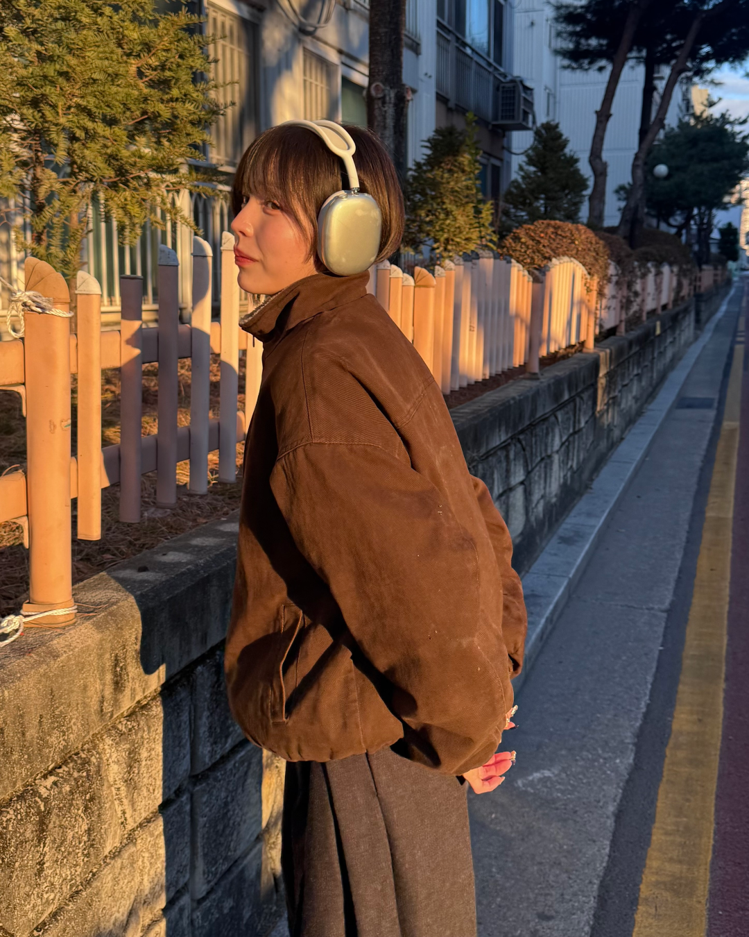 【即納】ユニセックスウォッシュデニムボアブルゾン TO0146