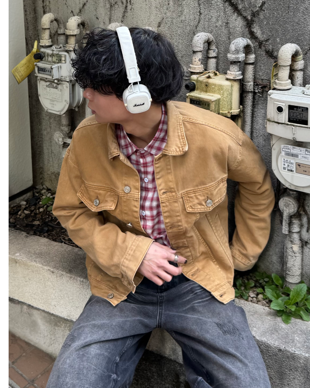 ヴィンテージライクカラーデニムジャケット TO0162