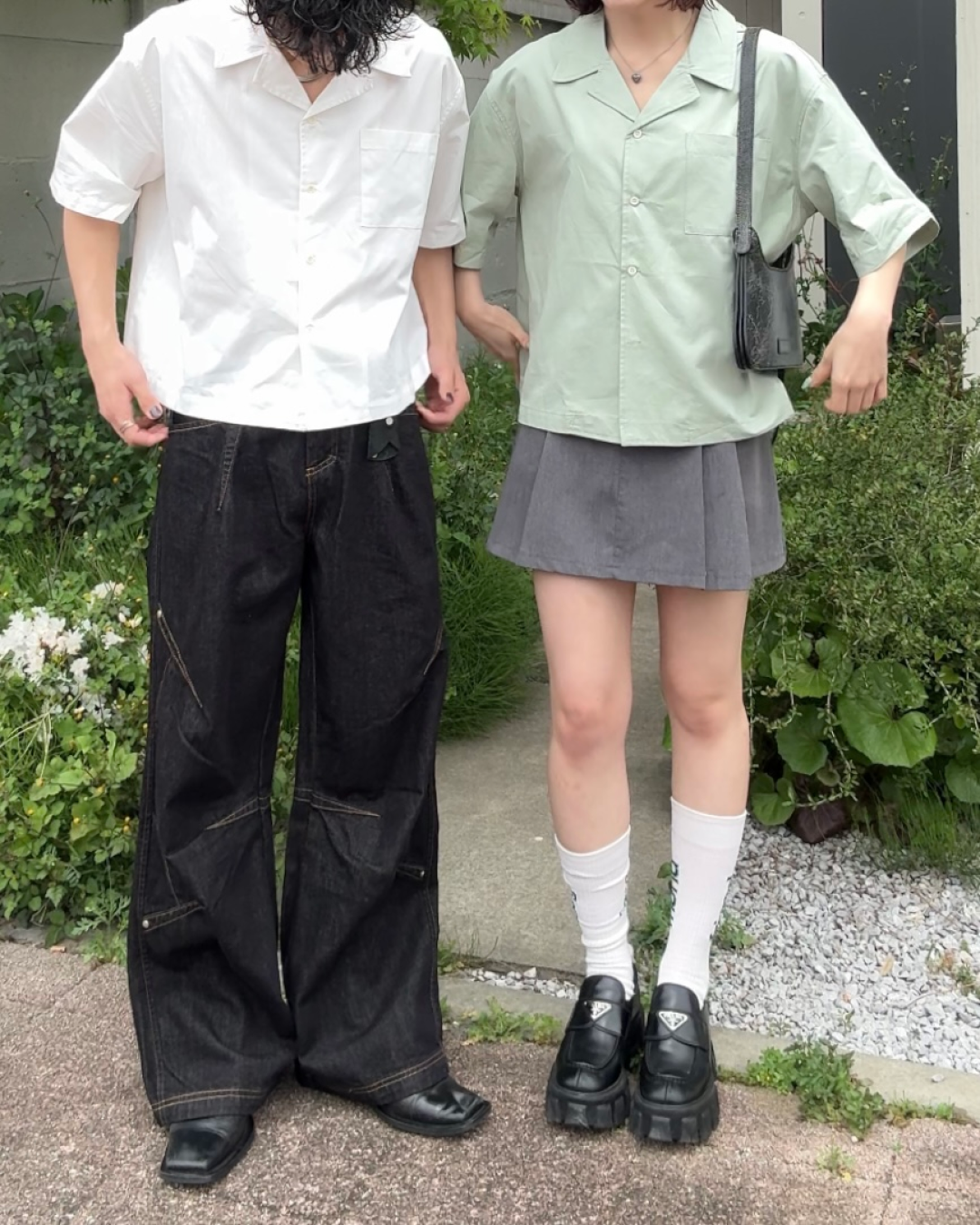 オープンカラーショートシャツ TO0199