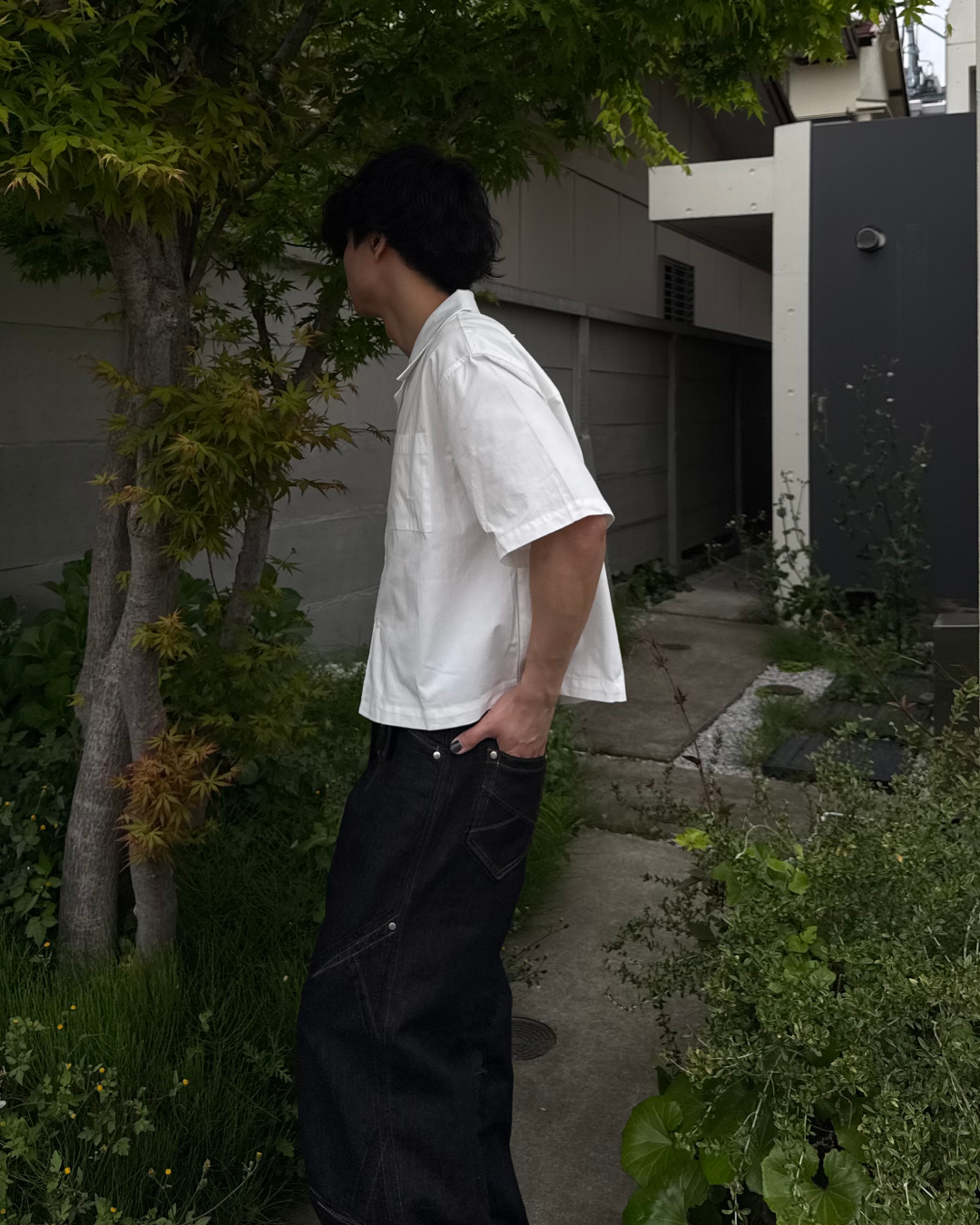 オープンカラーショートシャツ TO0199