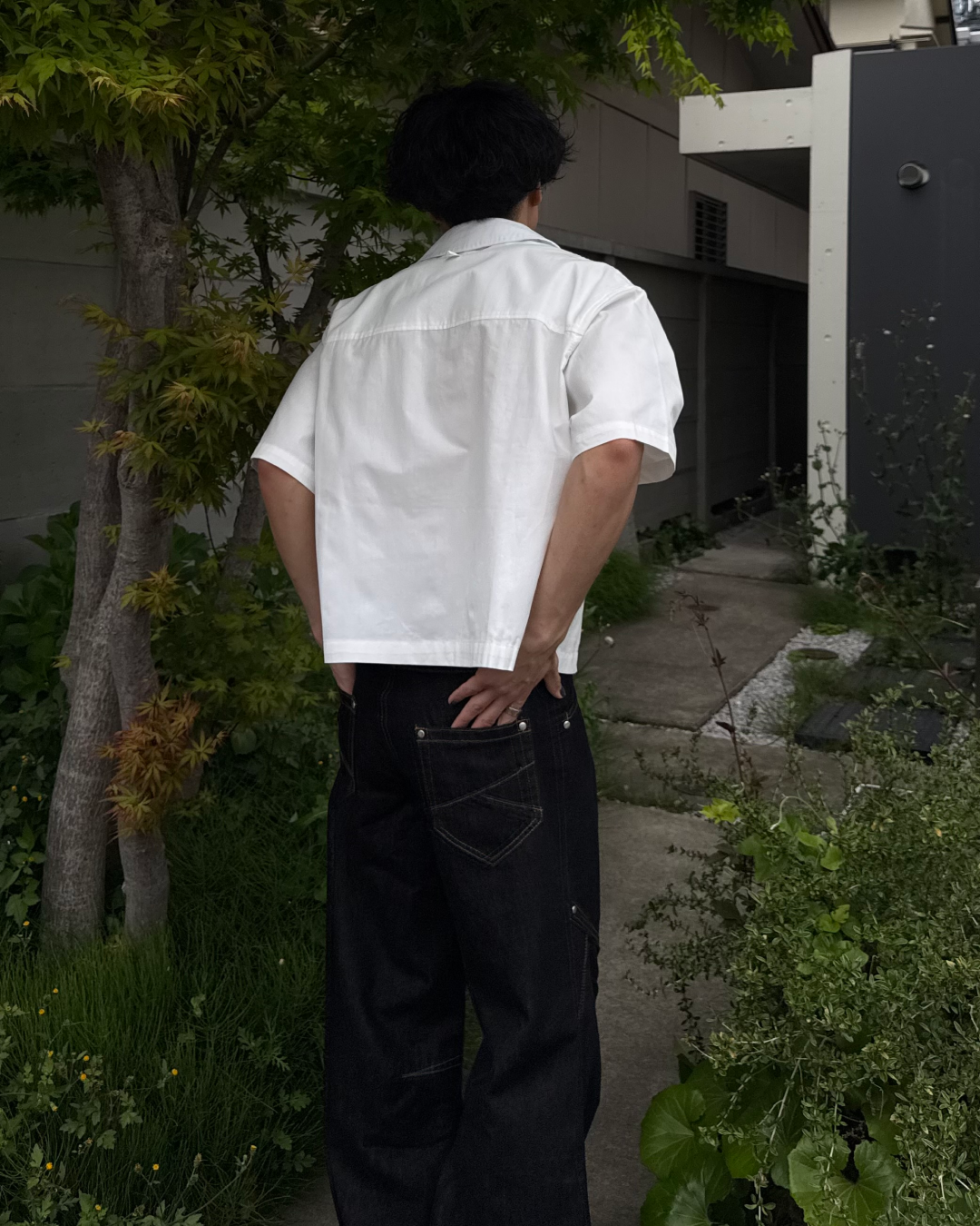 オープンカラーショートシャツ TO0199