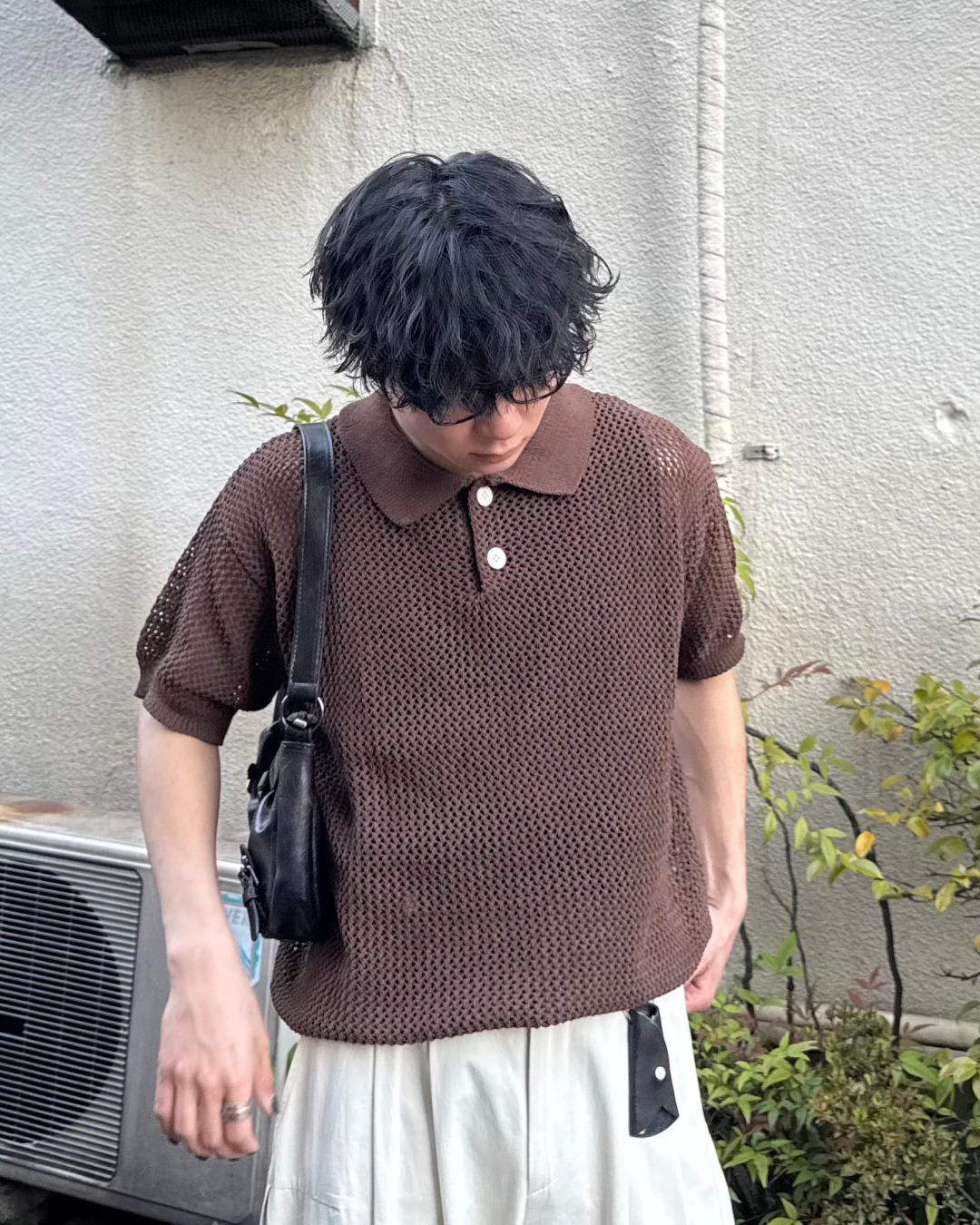【即納】ユニセックスニットポロシャツ TO1018