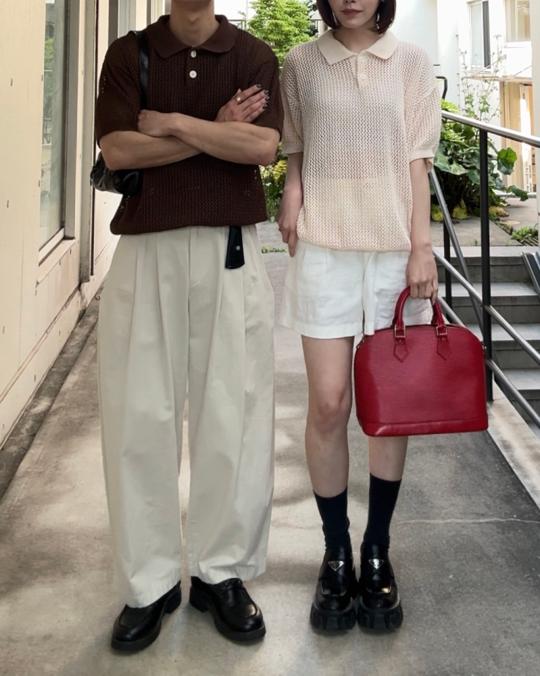 ユニセックスニットポロシャツ TO1018