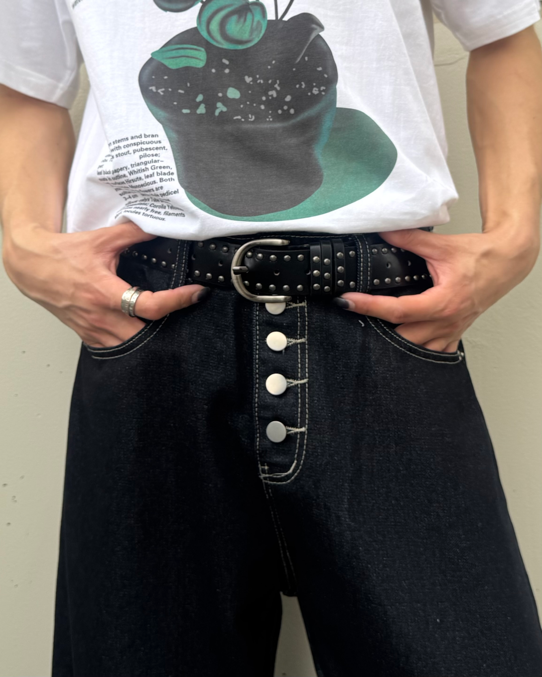 【一部即納】ユニセックスウエスタンy2kベルト TO1102