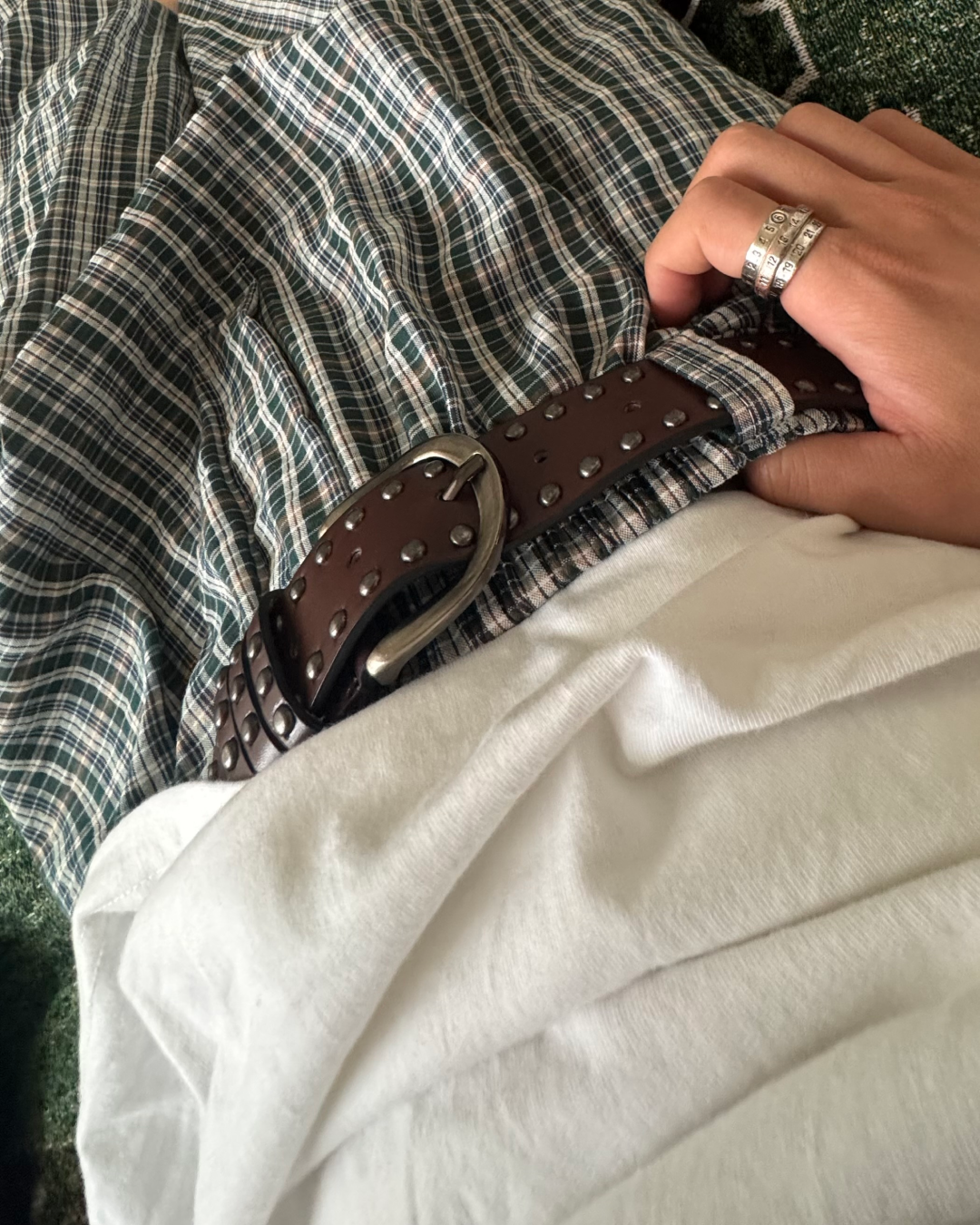 【一部即納】ユニセックスウエスタンy2kベルト TO1102