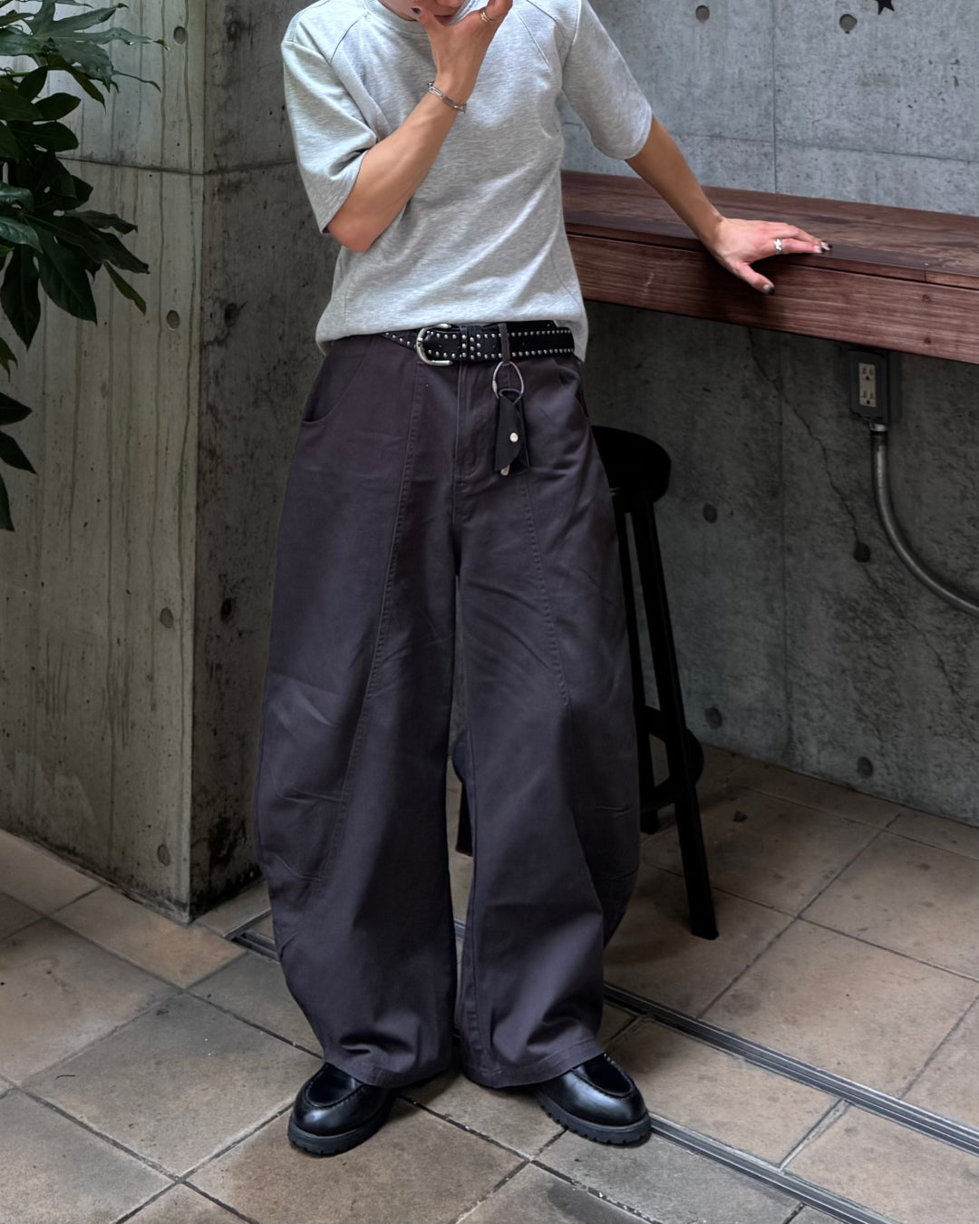 異素材切り替えショートサマーT TO1240